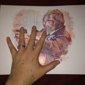 STARLORD LOVE ART PRINT